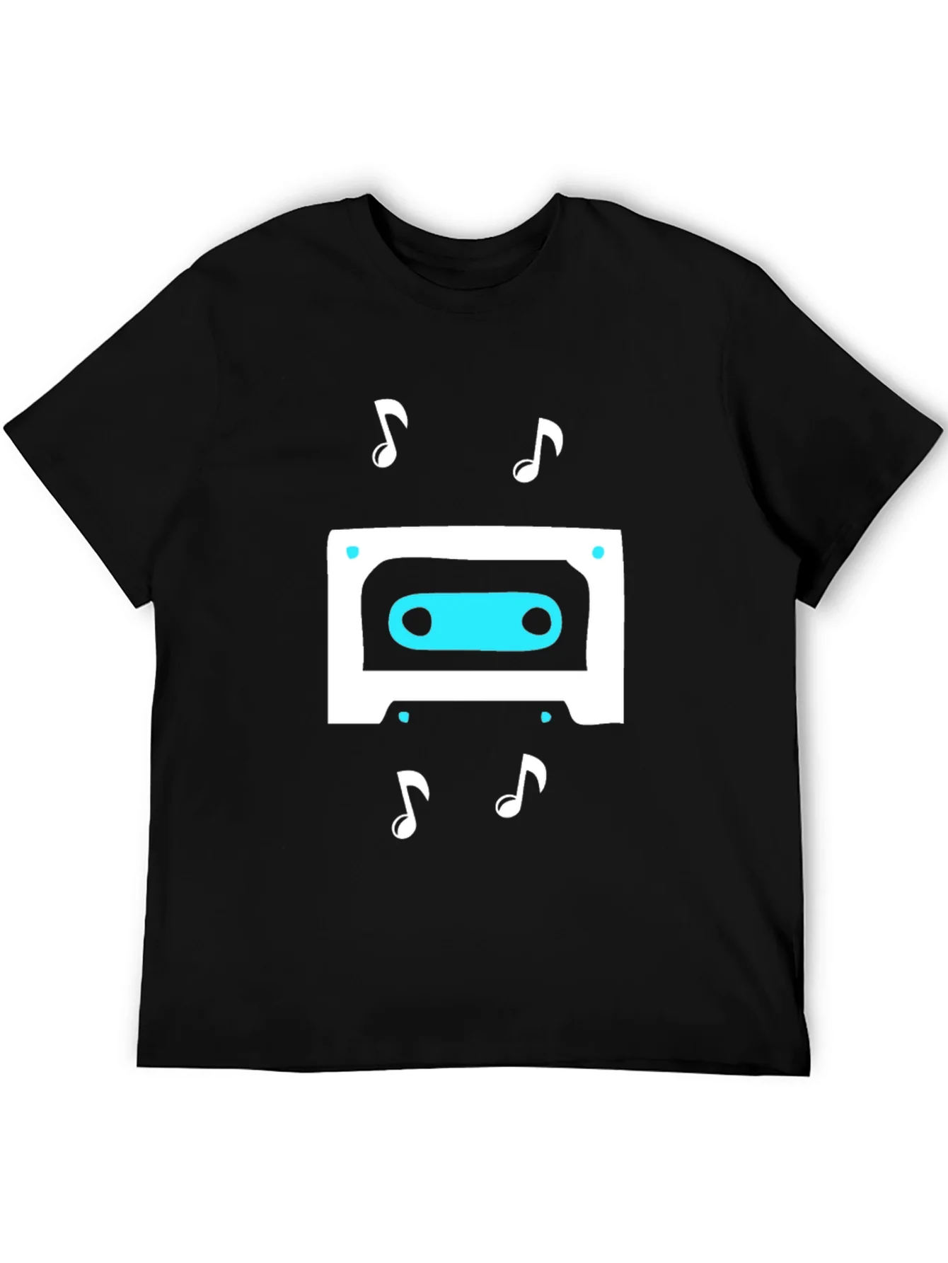 Retro Cassette Tape Music Graphic T-Shirt