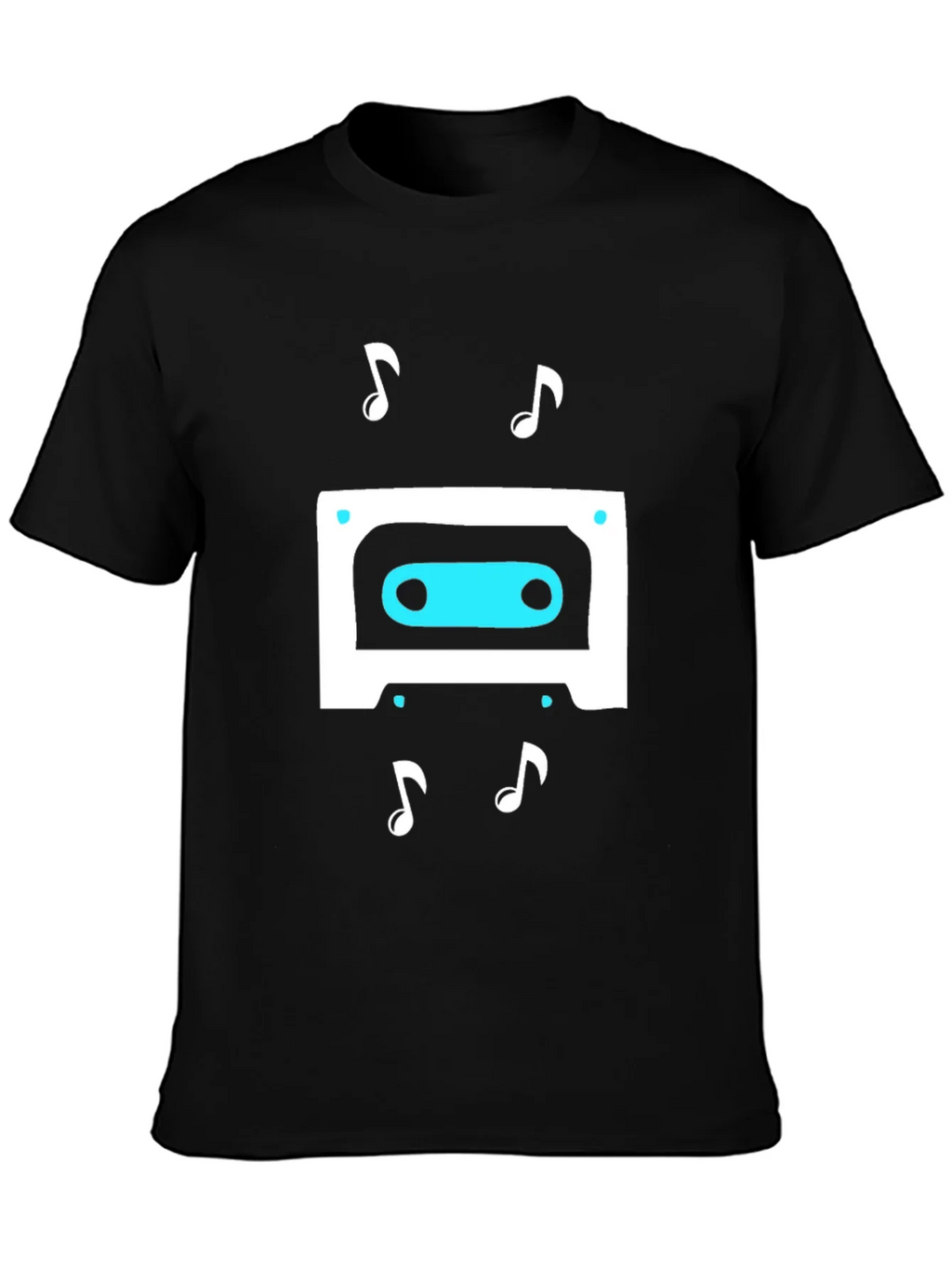 Retro Cassette Tape Music Graphic T-Shirt
