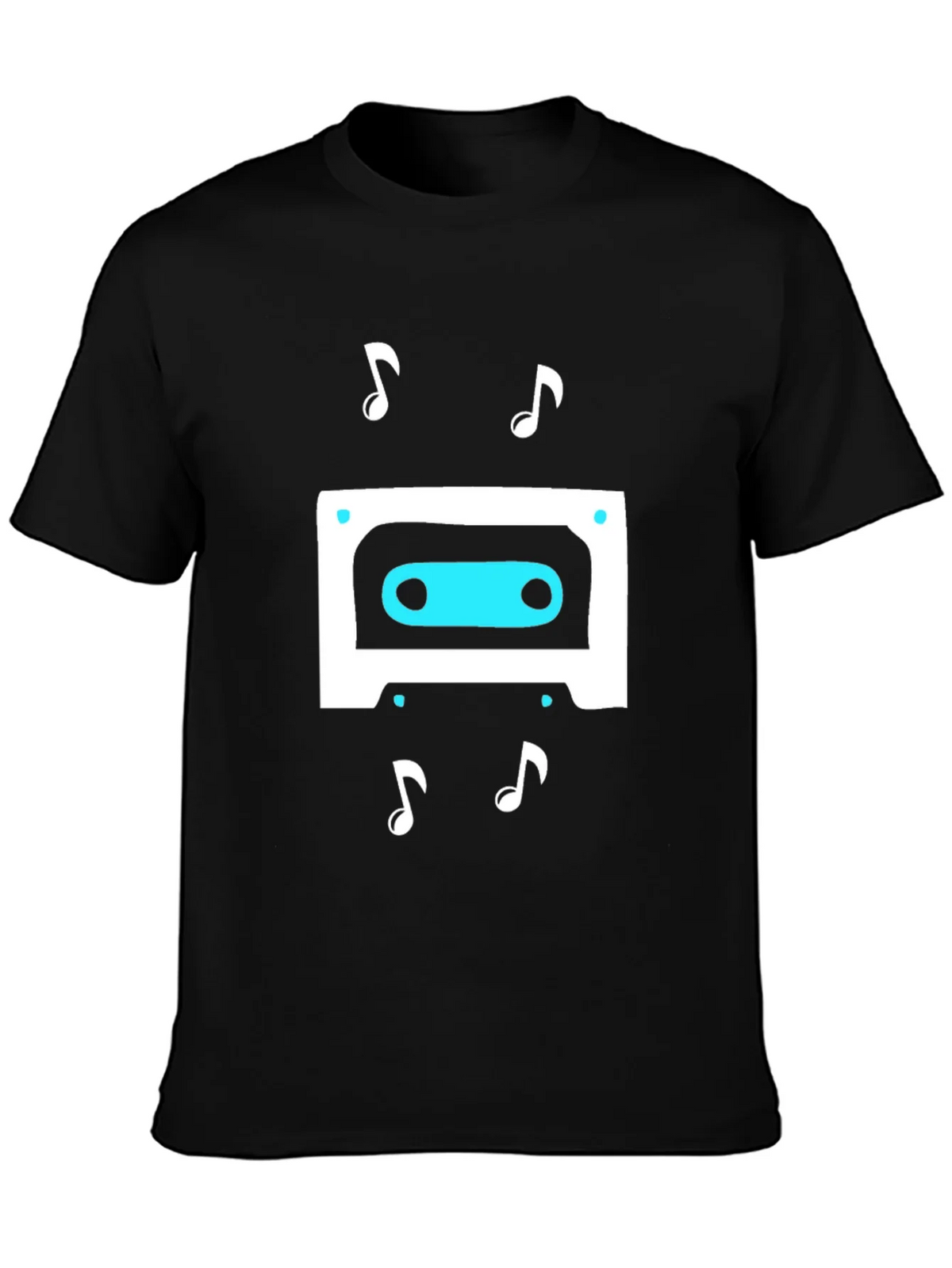 Retro Cassette Tape Music Graphic T-Shirt