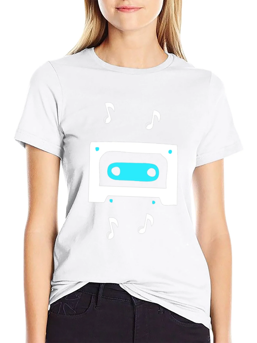 Retro Cassette Tape Music Graphic T-Shirt