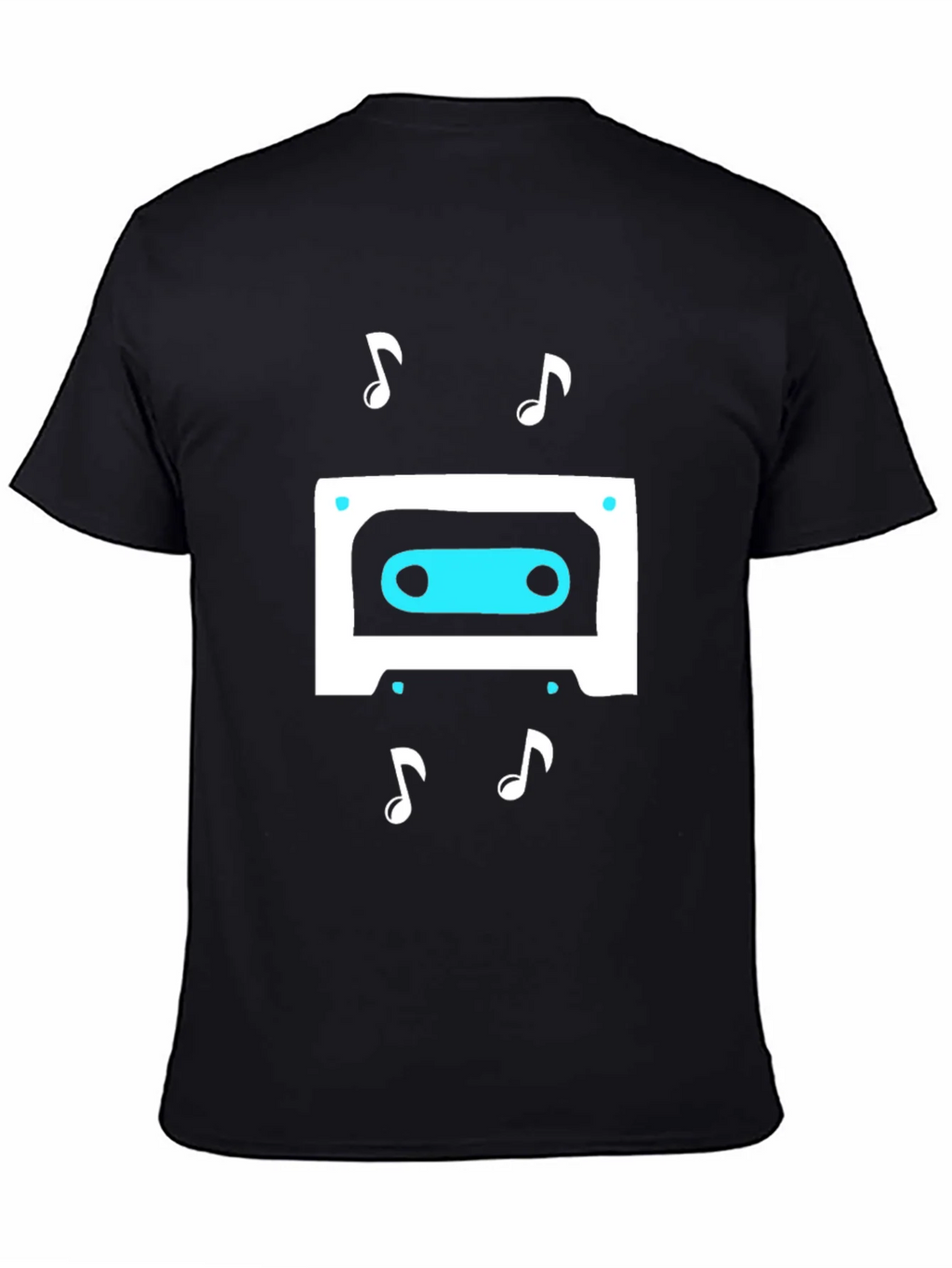 Retro Cassette Tape Music Graphic T-Shirt