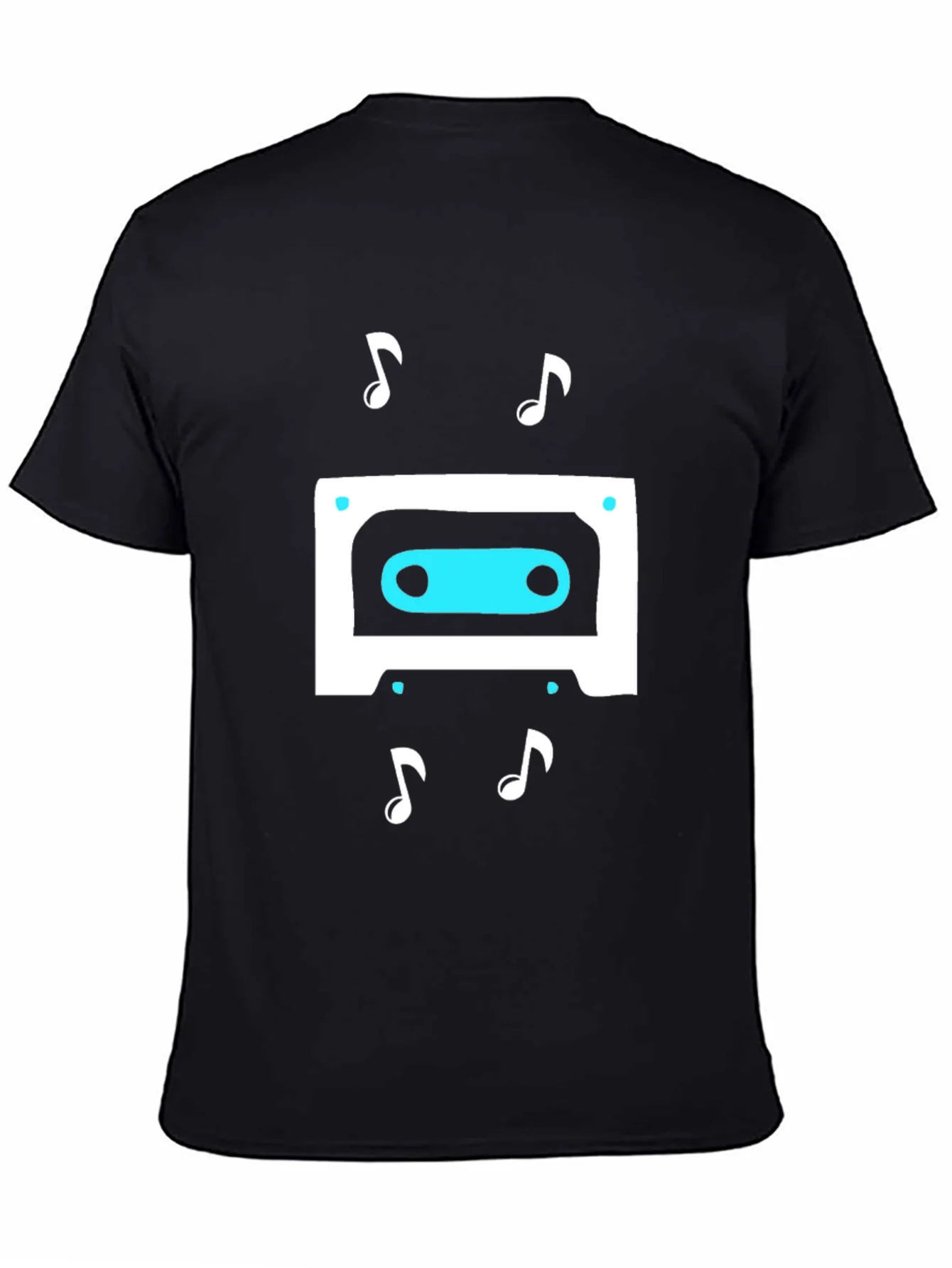 Retro Cassette Tape Music Graphic T-Shirt