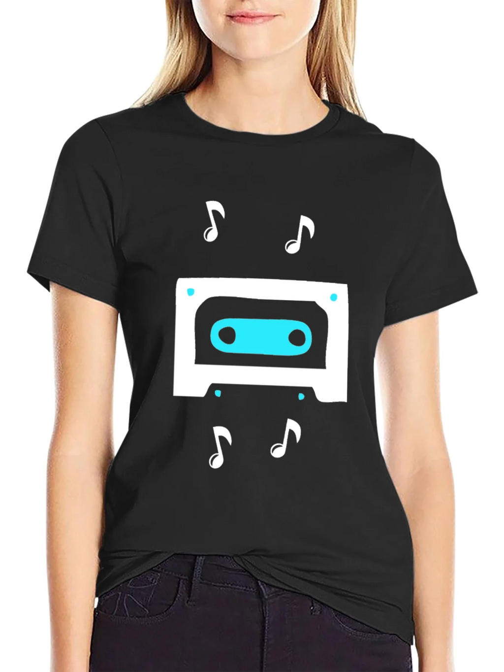 Retro Cassette Tape Music Graphic T-Shirt