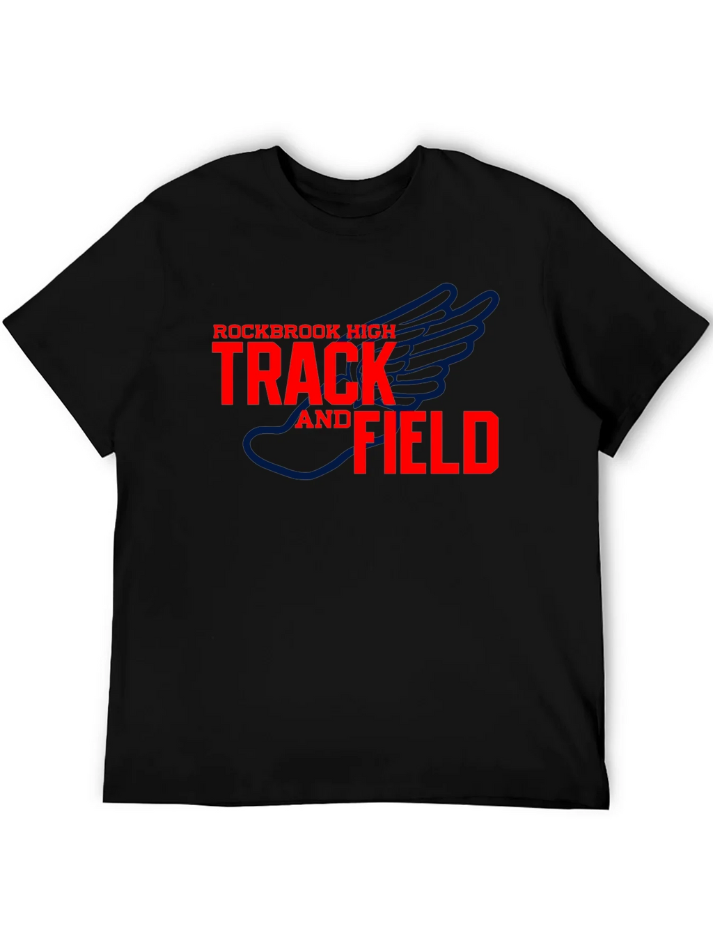 Rockbrook High Track and Field Black T-Shirt