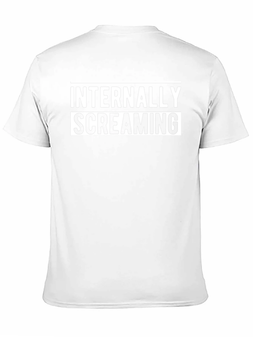 Internally Screaming Graphic Tee - Black Cotton Blend