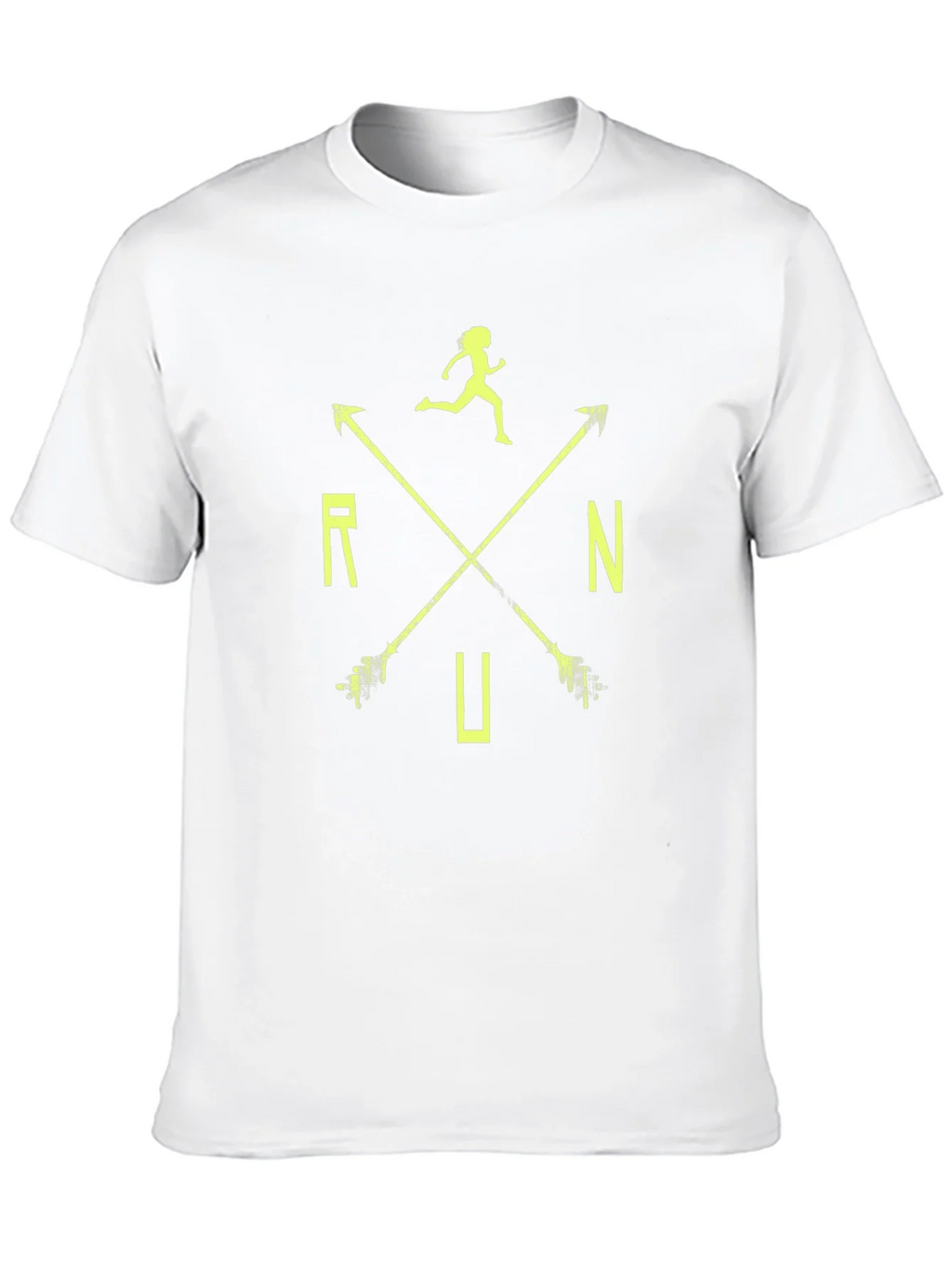 Run Arrow T-Shirt - Black Graphic Tee