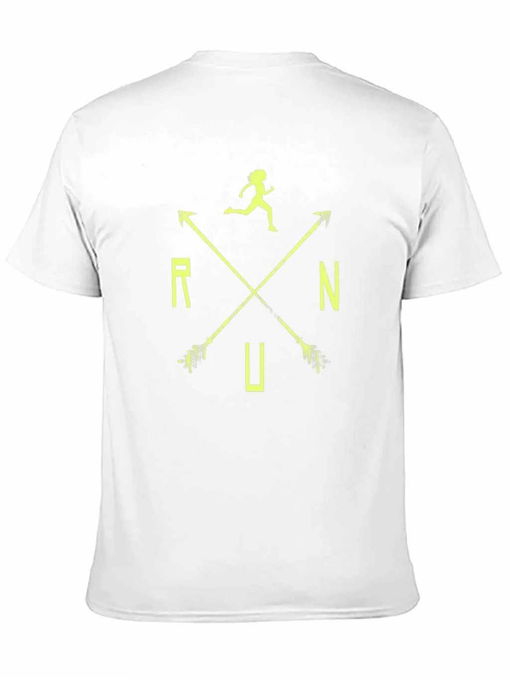 Run Arrow T-Shirt - Black Graphic Tee