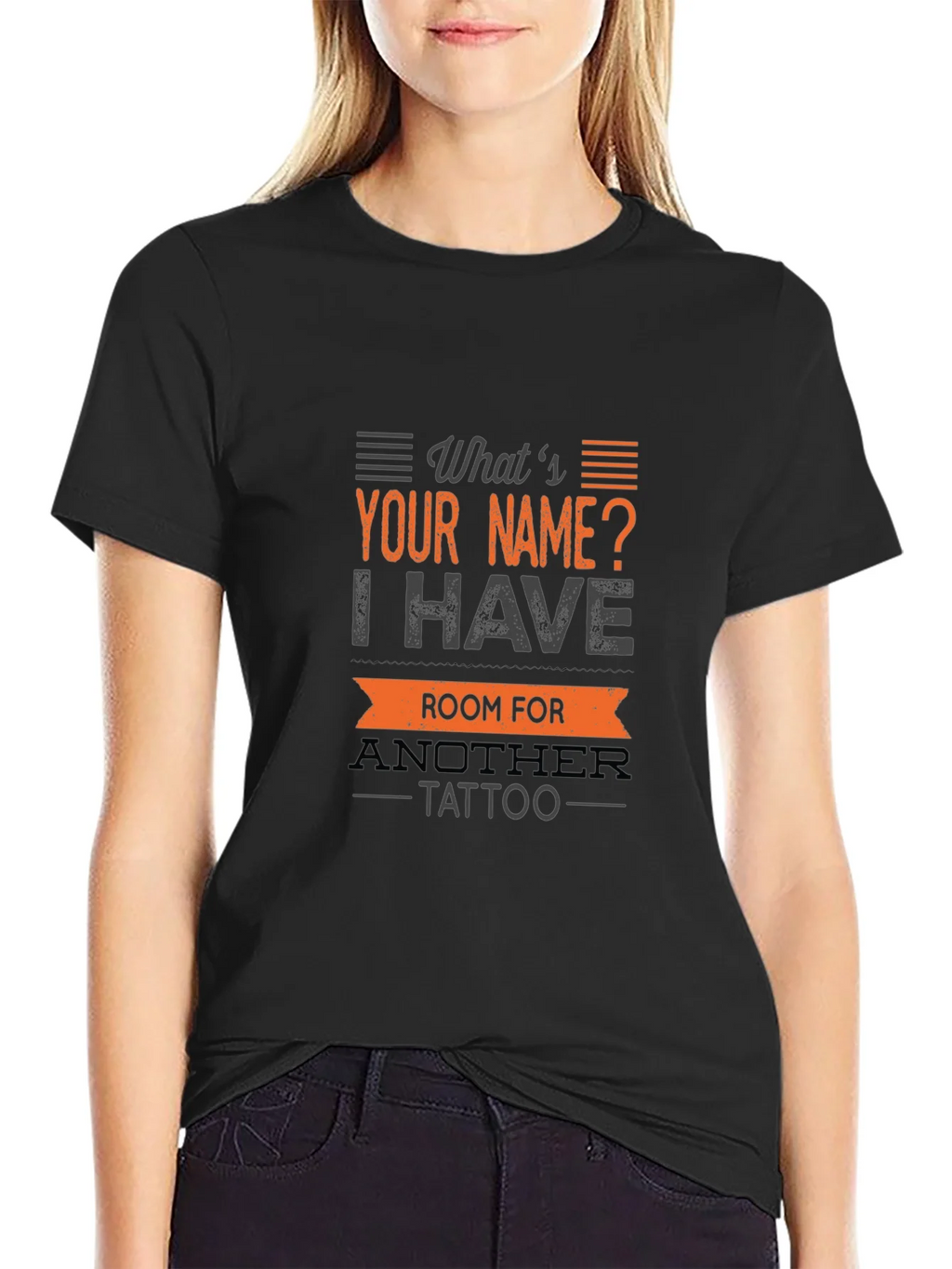 Tattoo Humor T-Shirt: Whats Your Name?