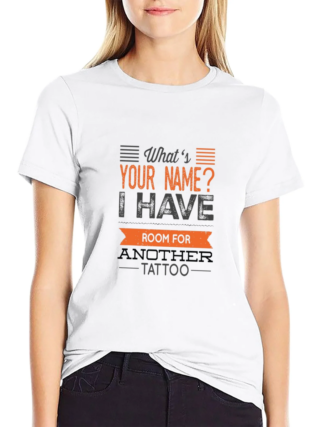 Tattoo Humor T-Shirt: Whats Your Name?