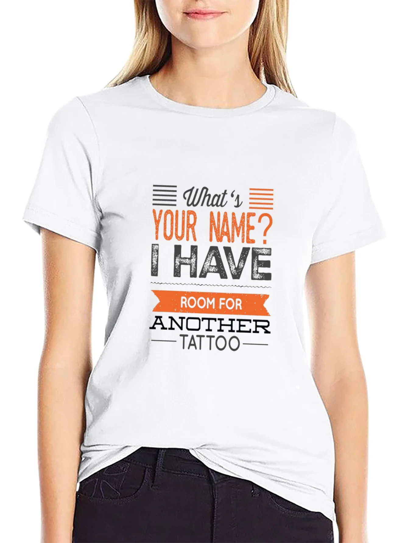 Tattoo Humor T-Shirt: Whats Your Name?
