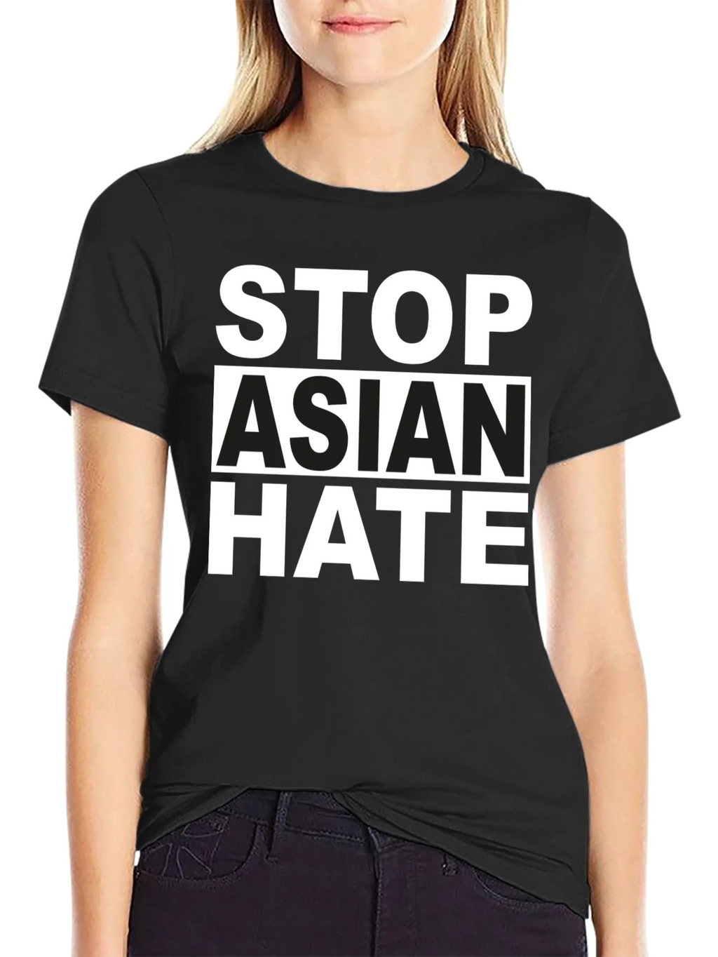 Stop Asian Hate Graphic T-Shirt