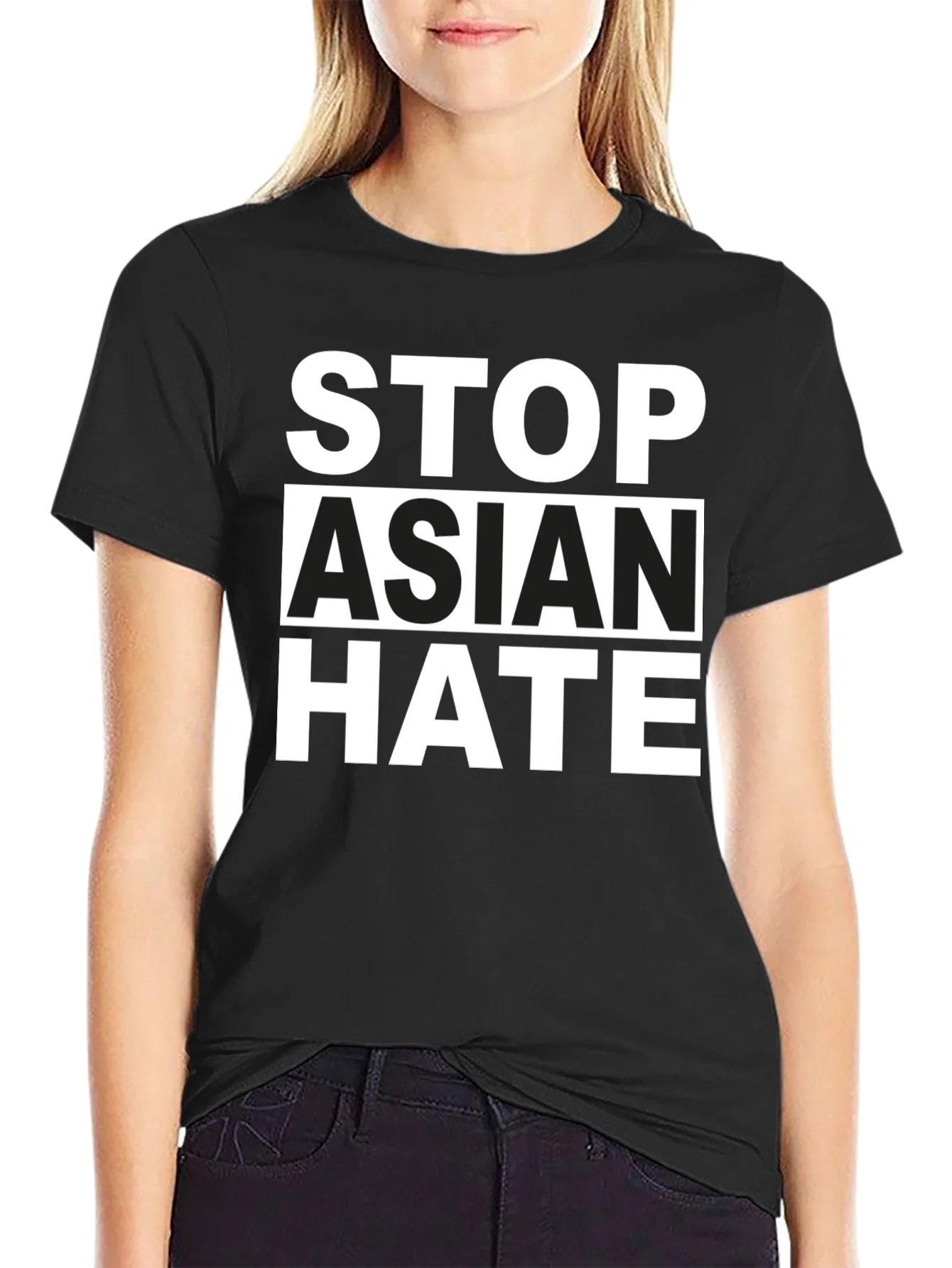 Stop Asian Hate Graphic T-Shirt