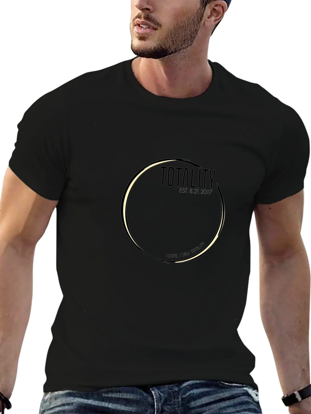 Totality Graphic Black T-Shirt