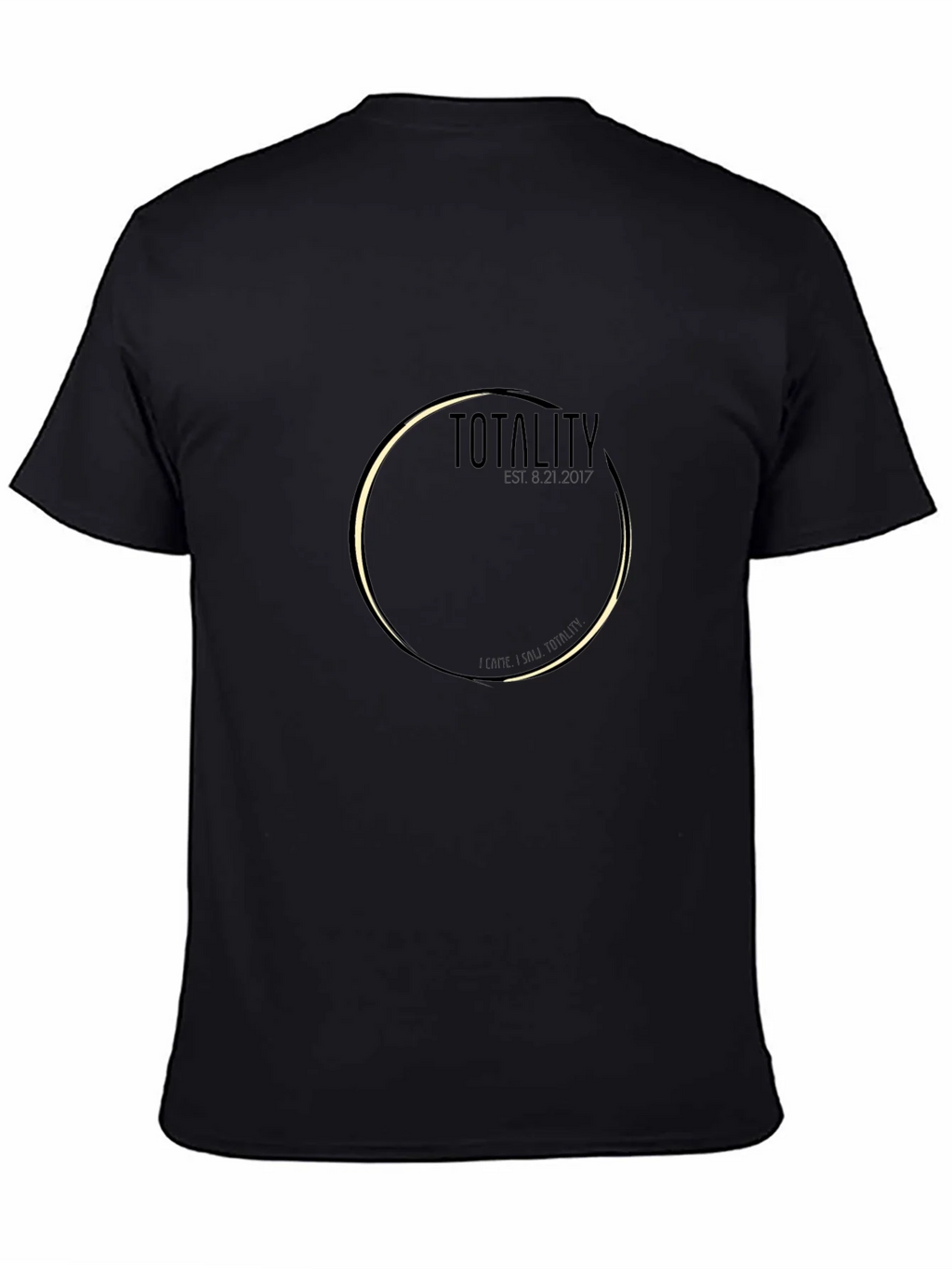 Totality Graphic Black T-Shirt