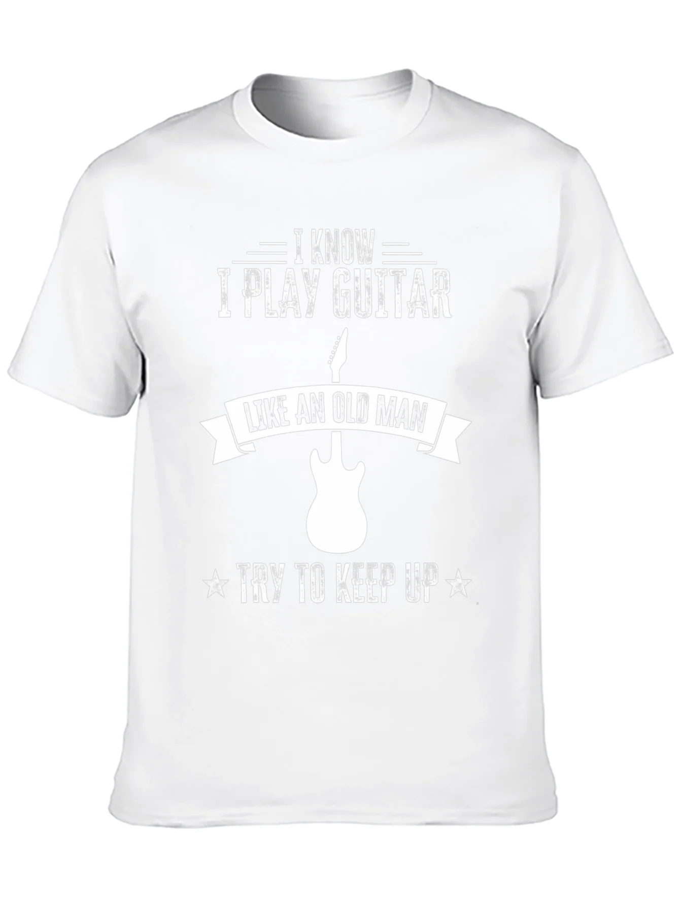 I Play Guitar Like an Old Man Graphic Tee