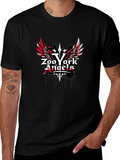 Zoo York Angels Black Graphic T-Shirt
