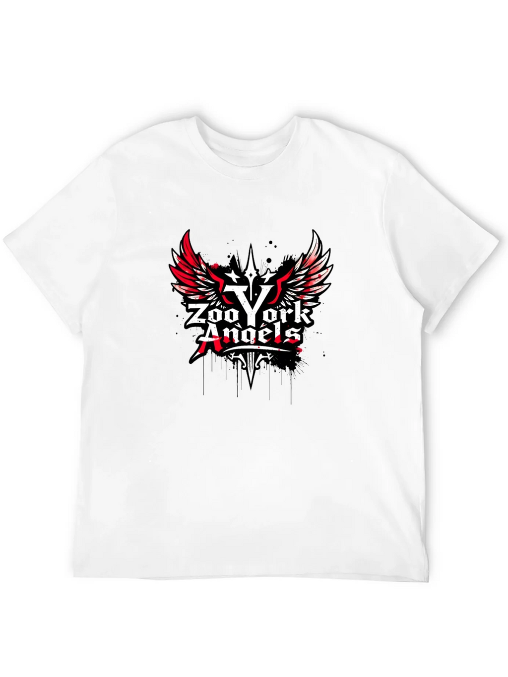 Zoo York Angels Black Graphic T-Shirt