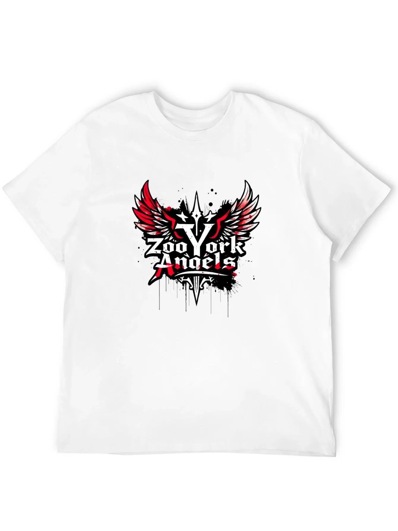 Zoo York Angels Black Graphic T-Shirt