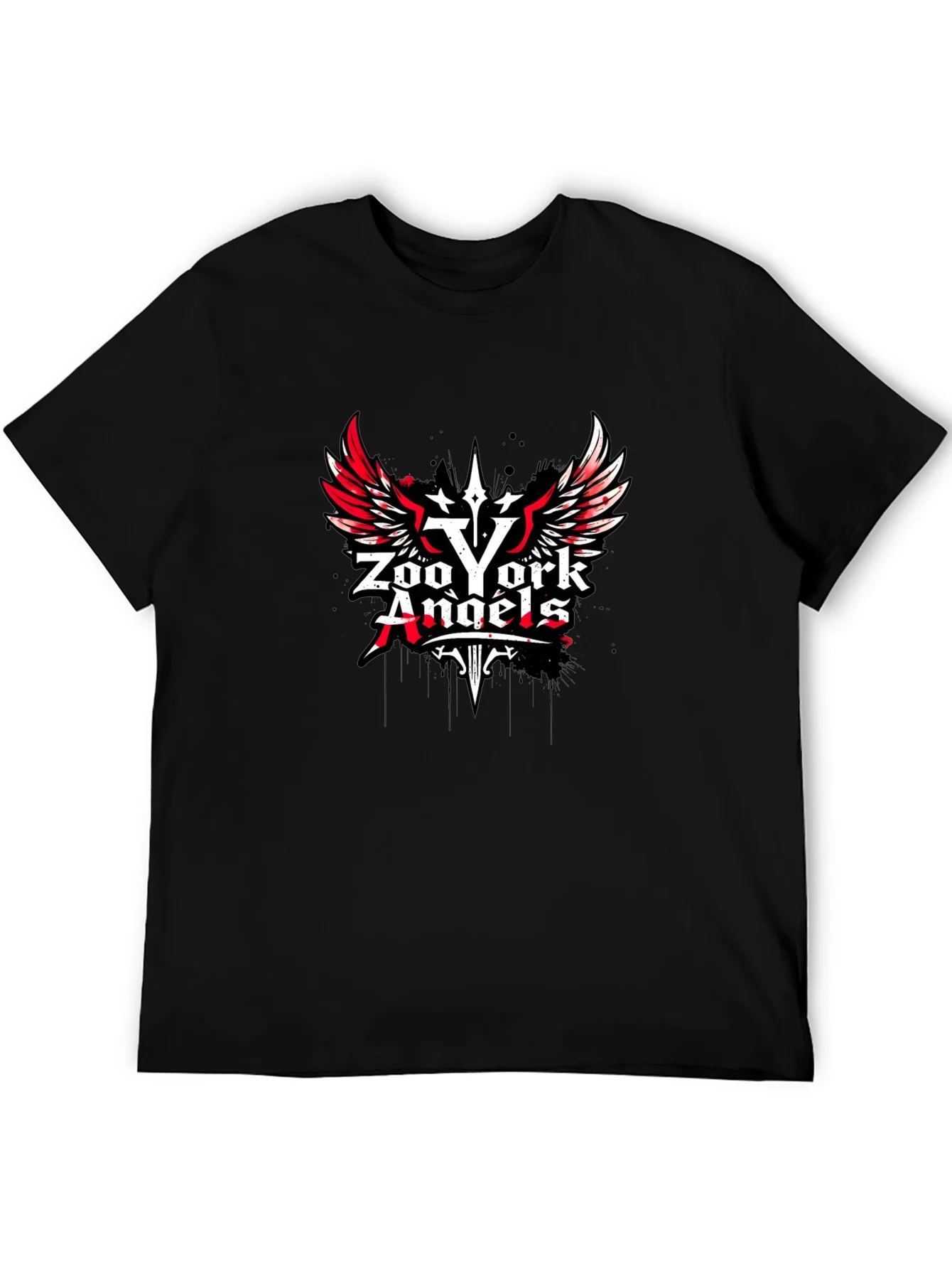 Zoo York Angels Black Graphic T-Shirt