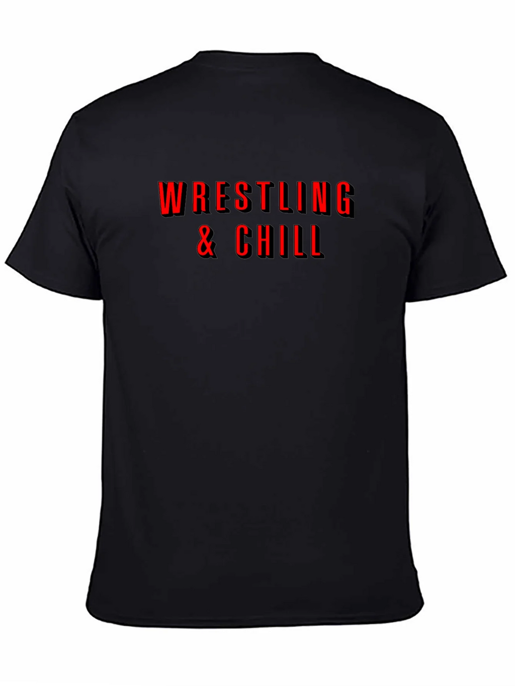 Wrestling & Chill Graphic Tee