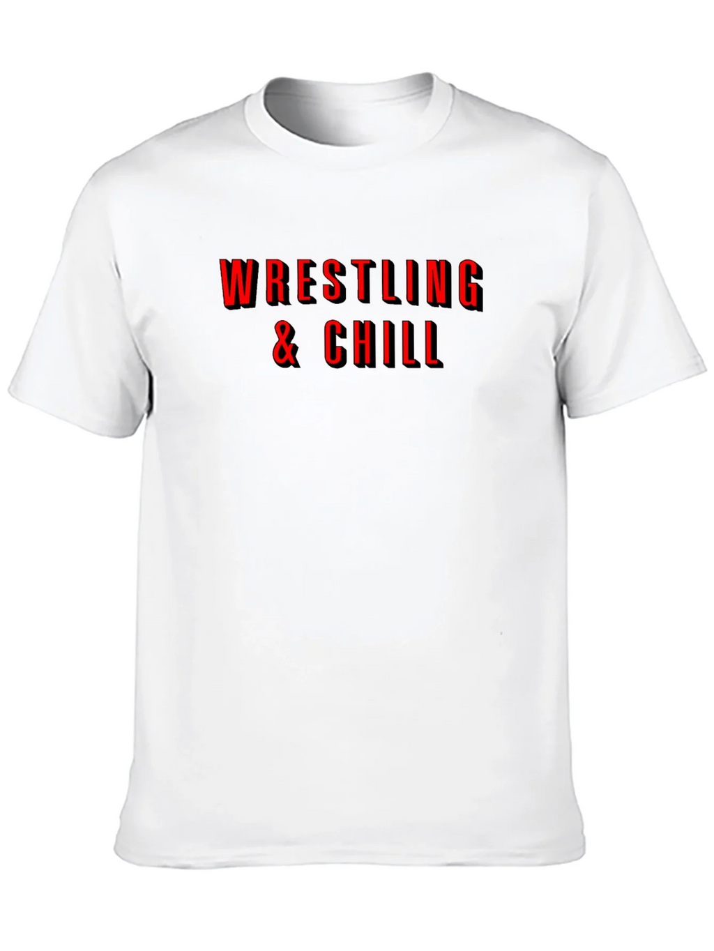 Wrestling & Chill Graphic Tee
