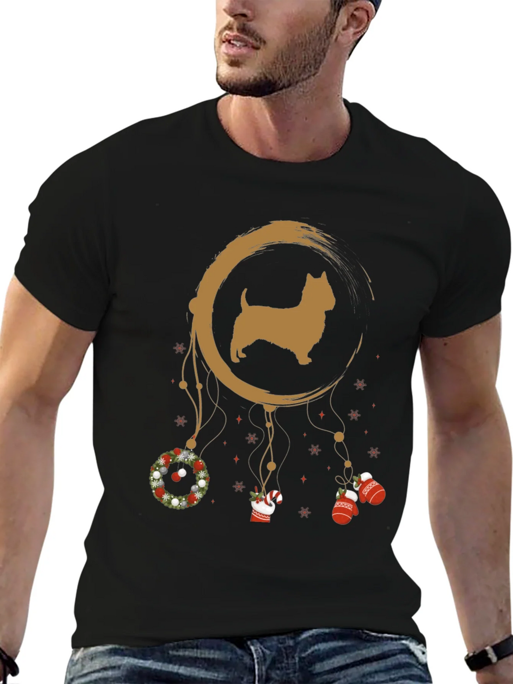 Dog Breed Christmas Dreamcatcher T-Shirt