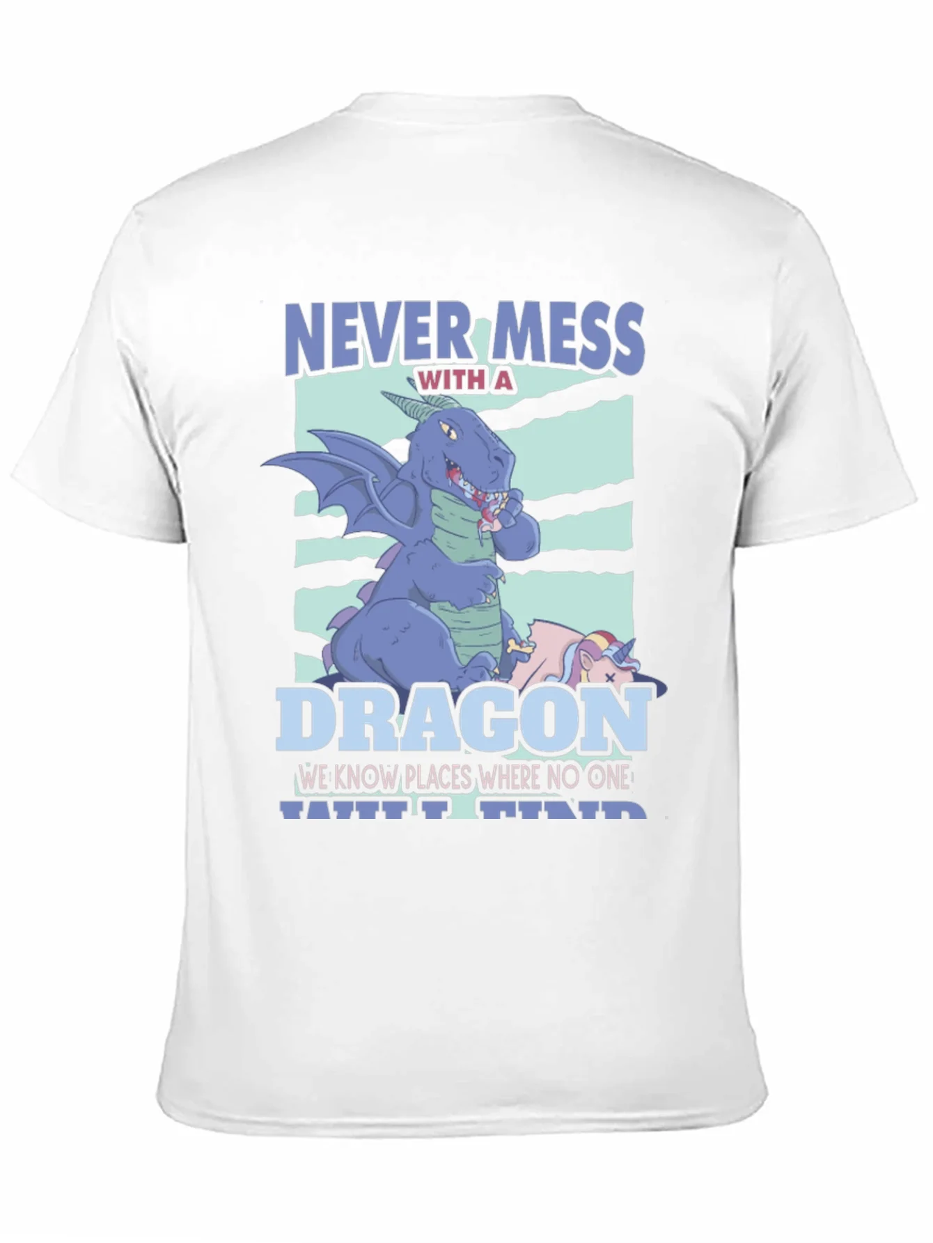 Never Mess With A Dragon Graphic T-Shirt
