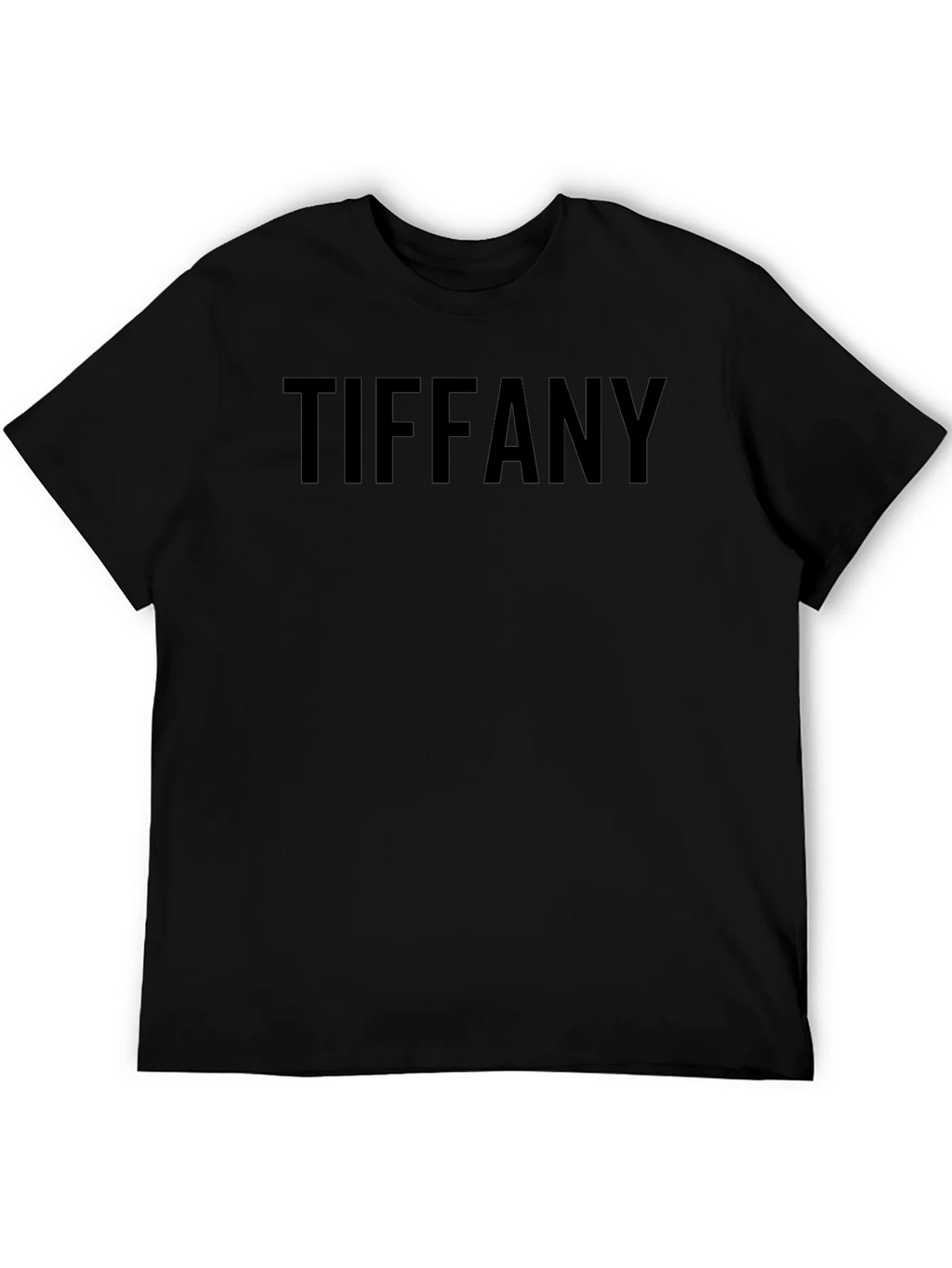 Tiffany Black T-Shirt - Unisex Style