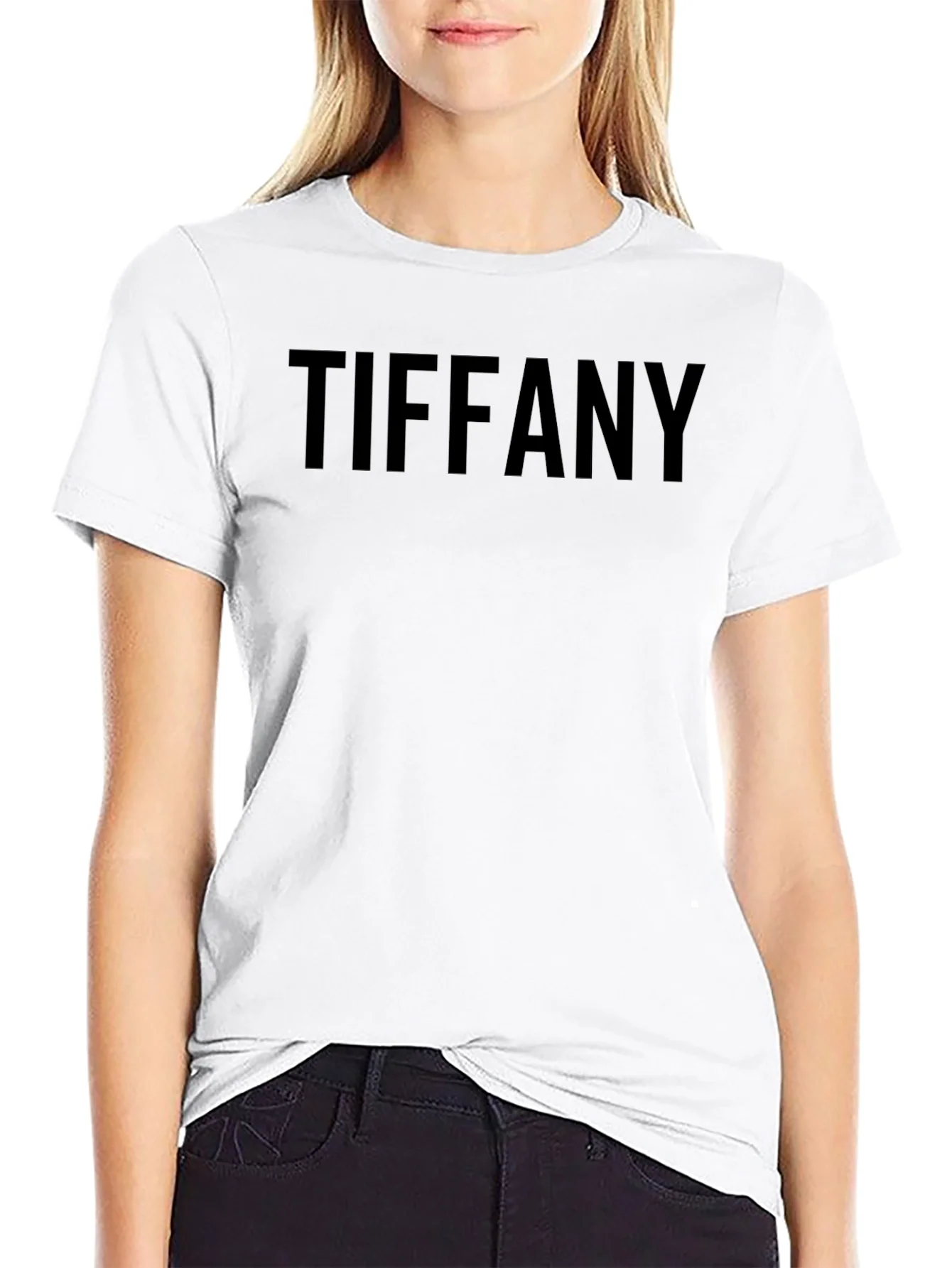 Tiffany Black T-Shirt - Unisex Style
