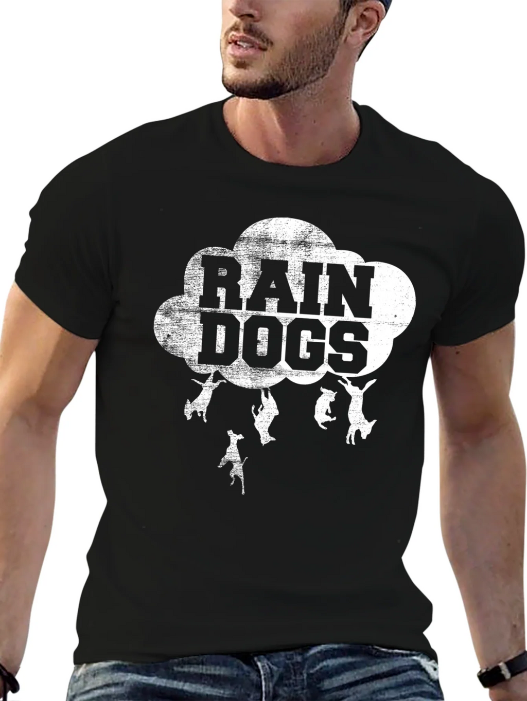 Rain Dogs Graphic Tee - Unique & Stylish