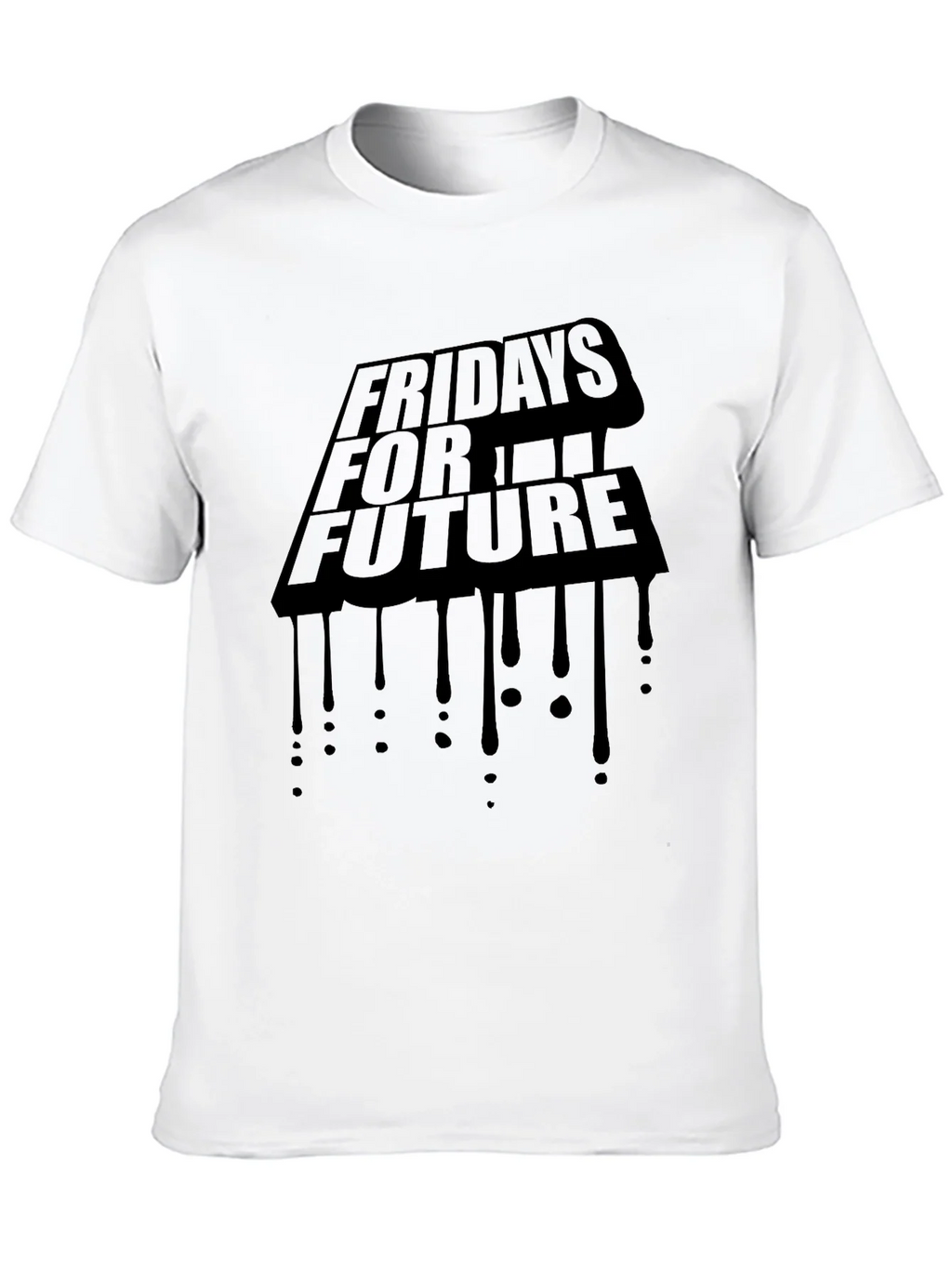 Fridays For Future Graphic Tee - Black