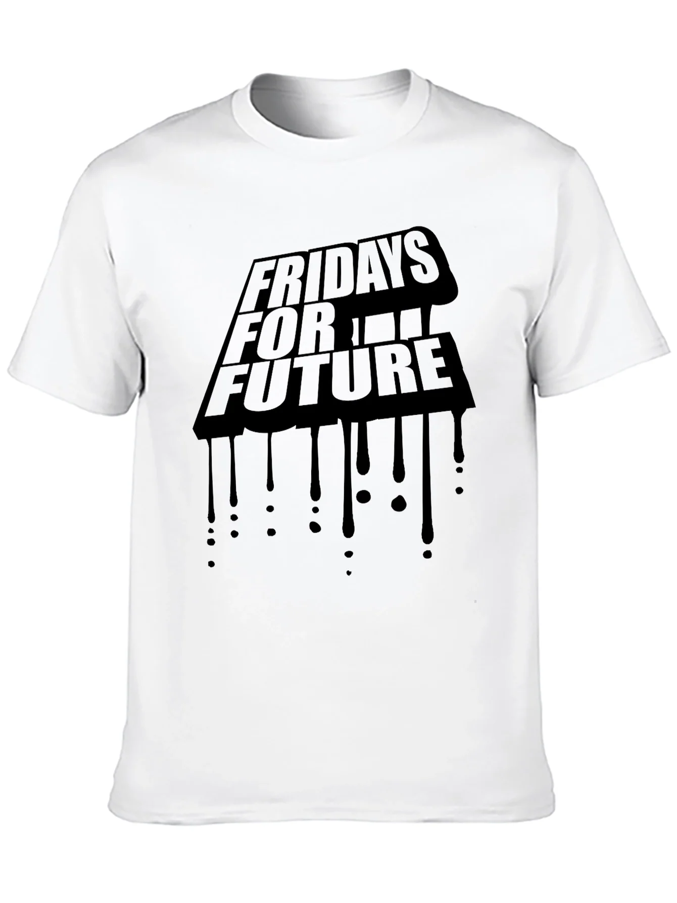 Fridays For Future Graphic Tee - Black