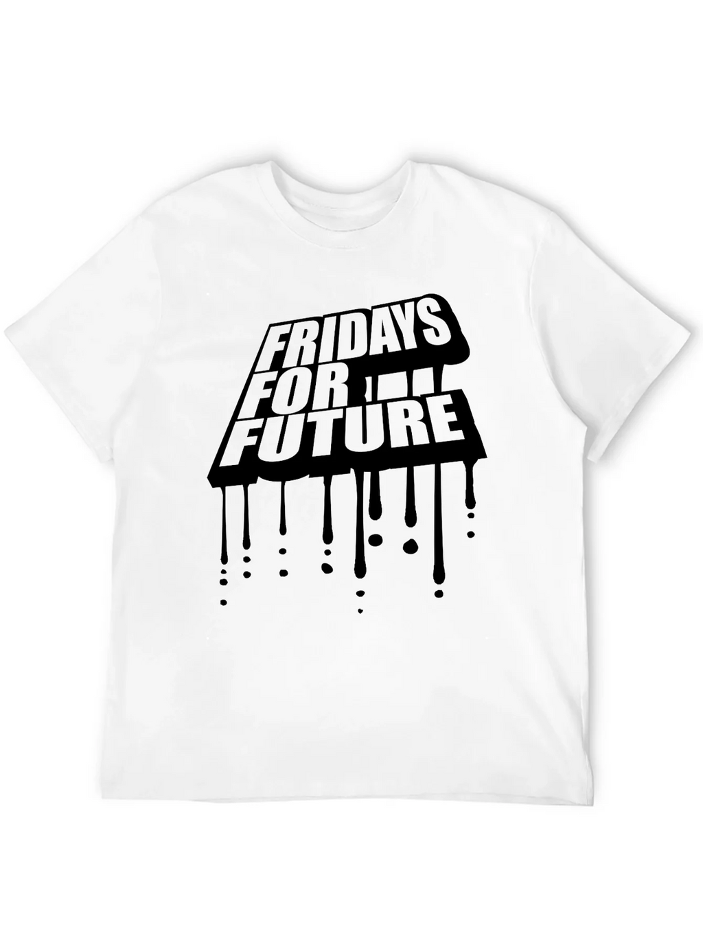 Fridays For Future Graphic Tee - Black