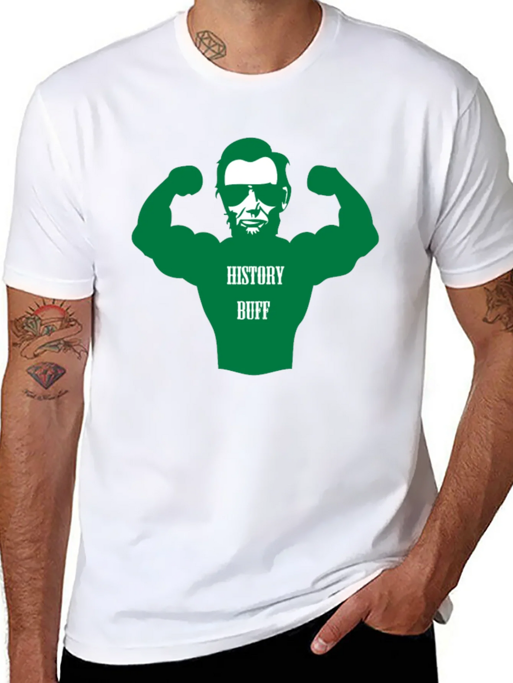 History Buff T-Shirt | Strong Lincoln Graphic Tee