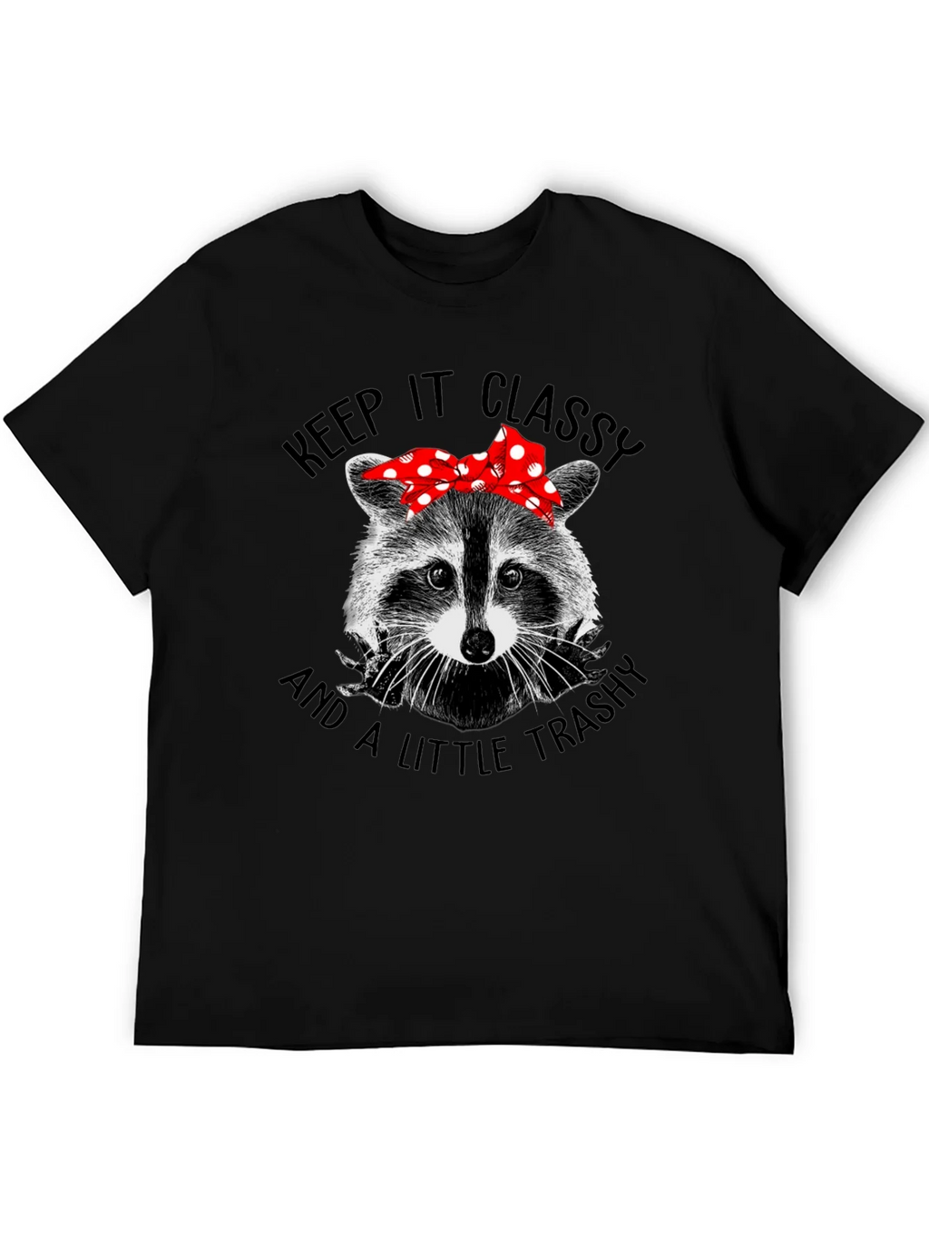 Classy Trashy Raccoon Graphic Tee