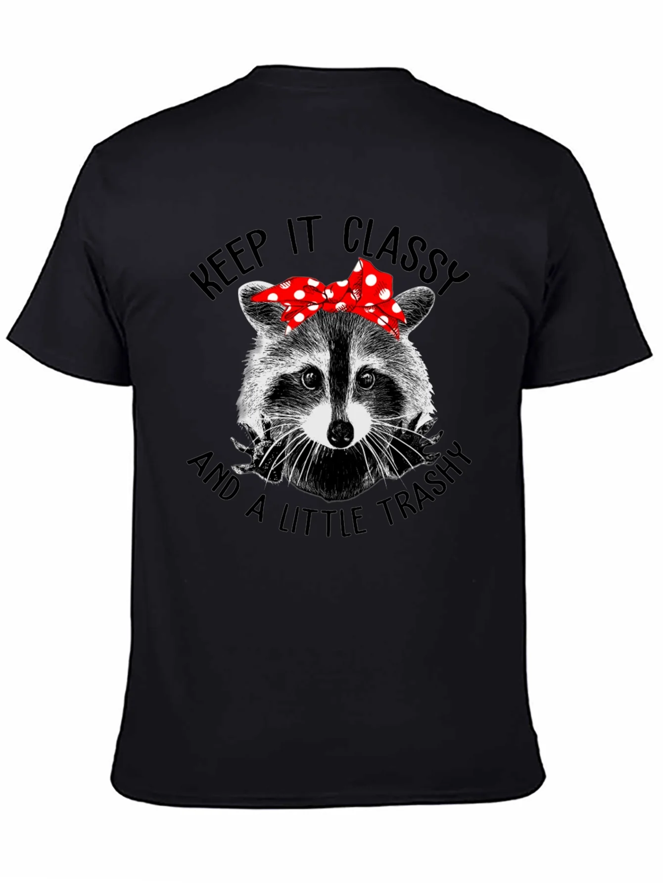 Classy Trashy Raccoon Graphic Tee