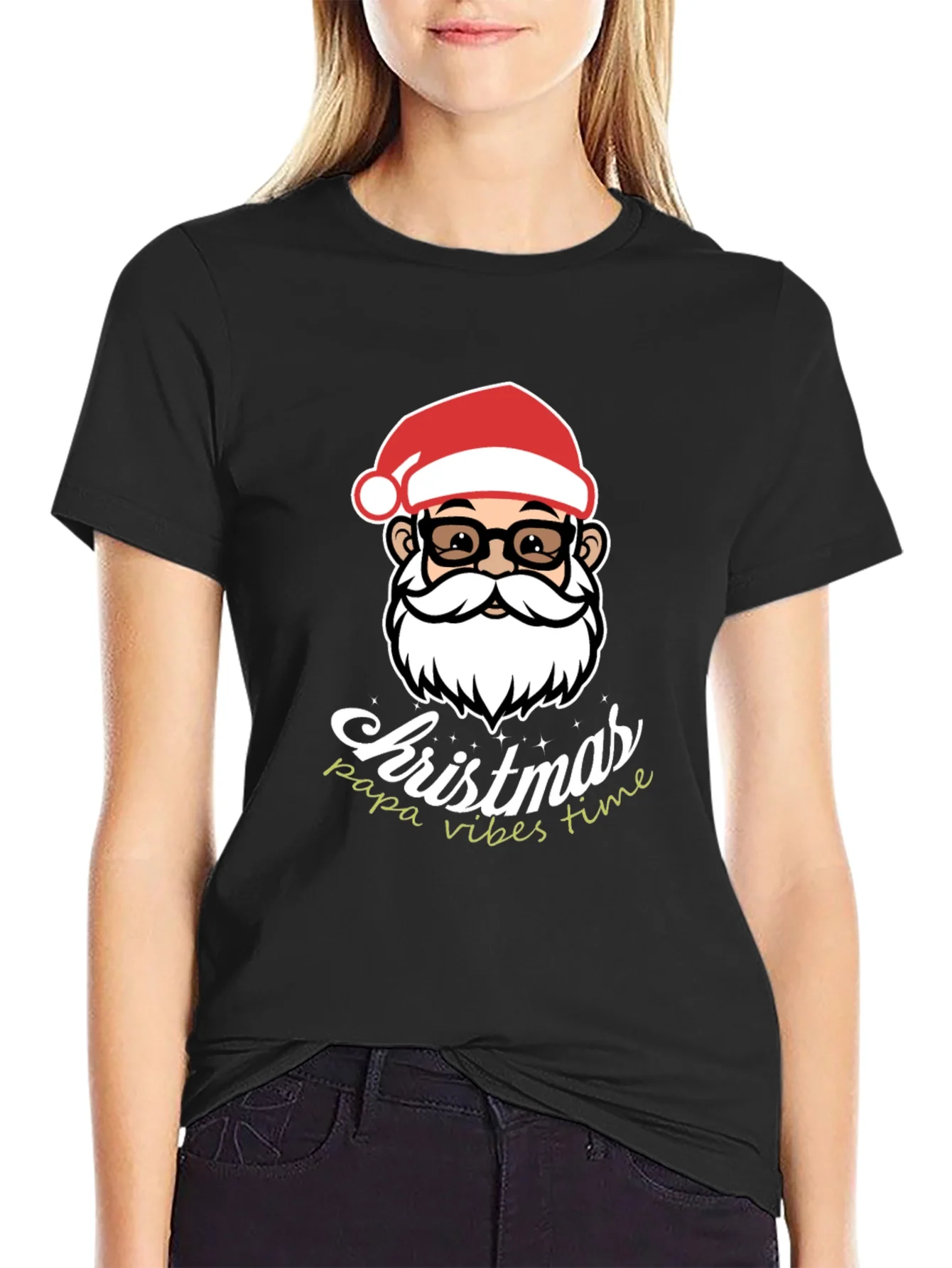 Christmas Papa Vibes T-Shirt