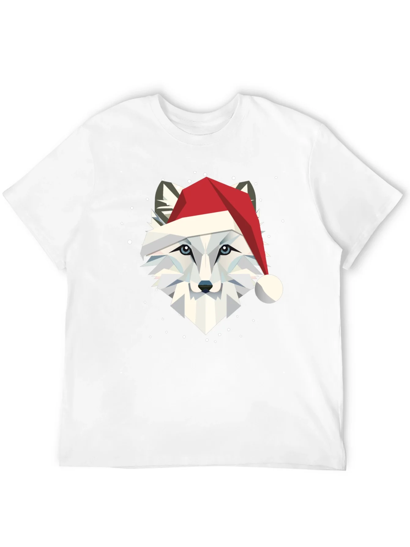 Festive Fox Graphic Tee - Holiday Apparel