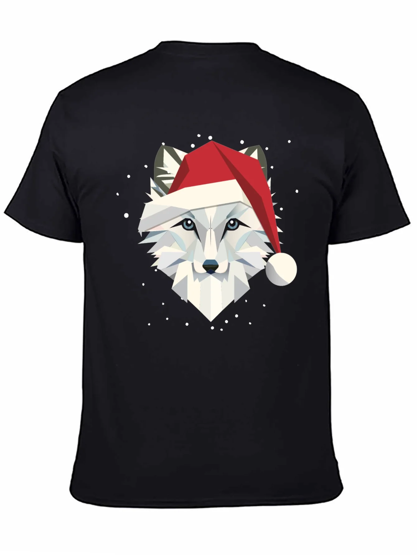 Festive Fox Graphic Tee - Holiday Apparel