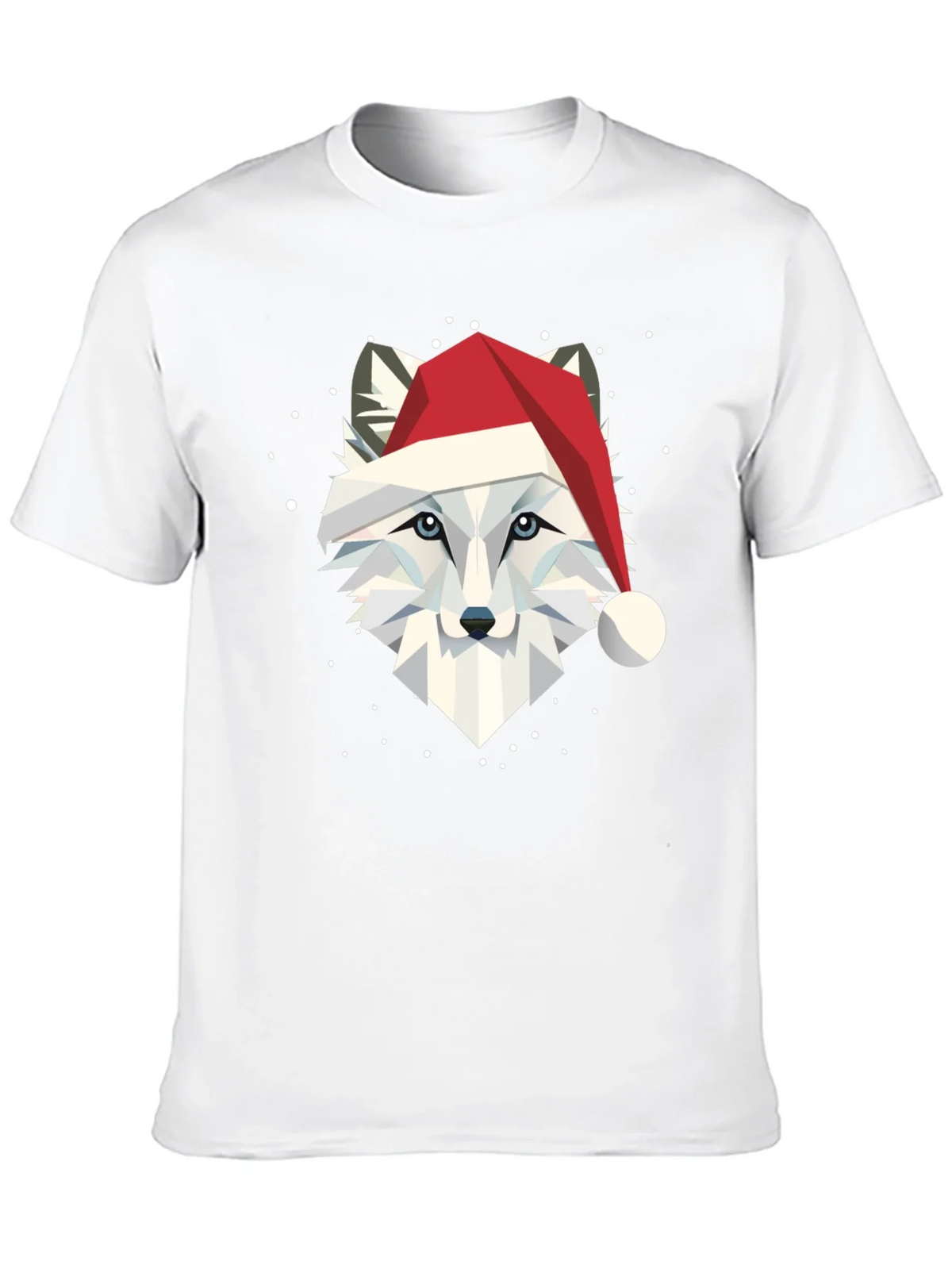 Festive Fox Graphic Tee - Holiday Apparel