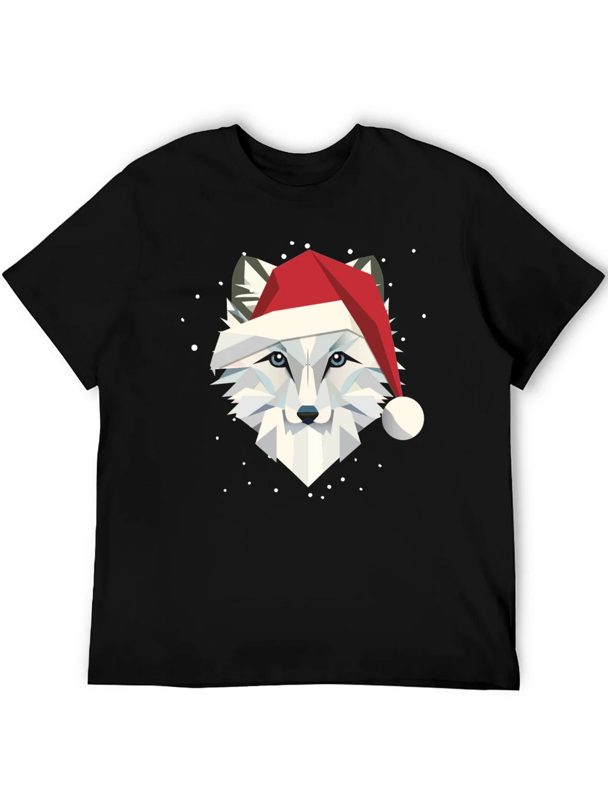 Festive Fox Graphic Tee - Holiday Apparel
