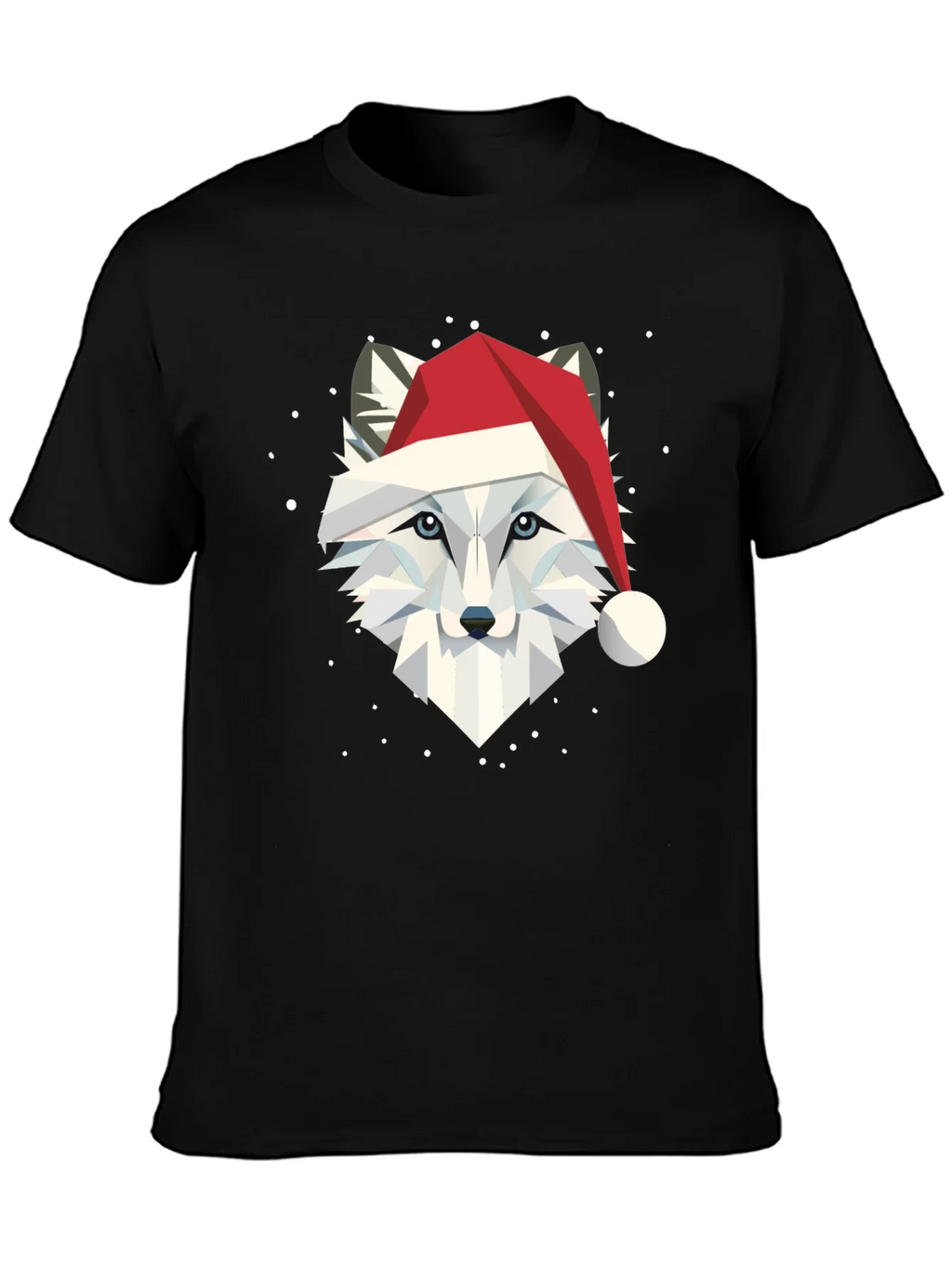 Festive Fox Graphic Tee - Holiday Apparel