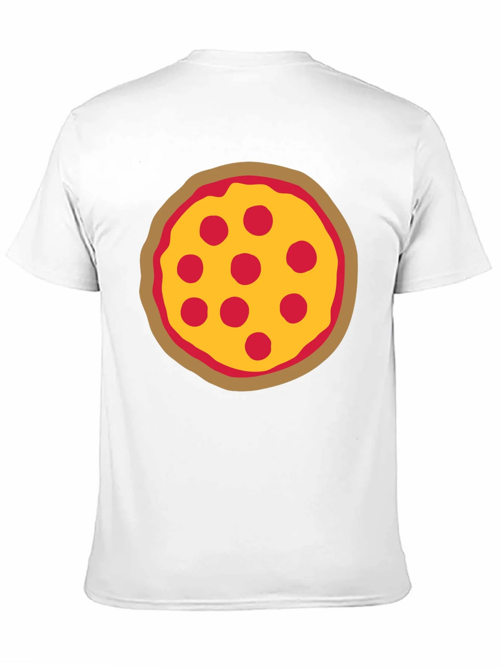 Pizza Graphic Black T-Shirt - Casual Wear