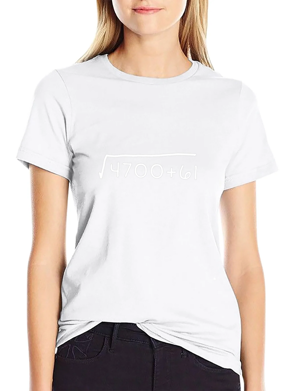Math Humor T-Shirt: √4700+61