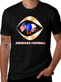 American Football Graphic T-Shirt