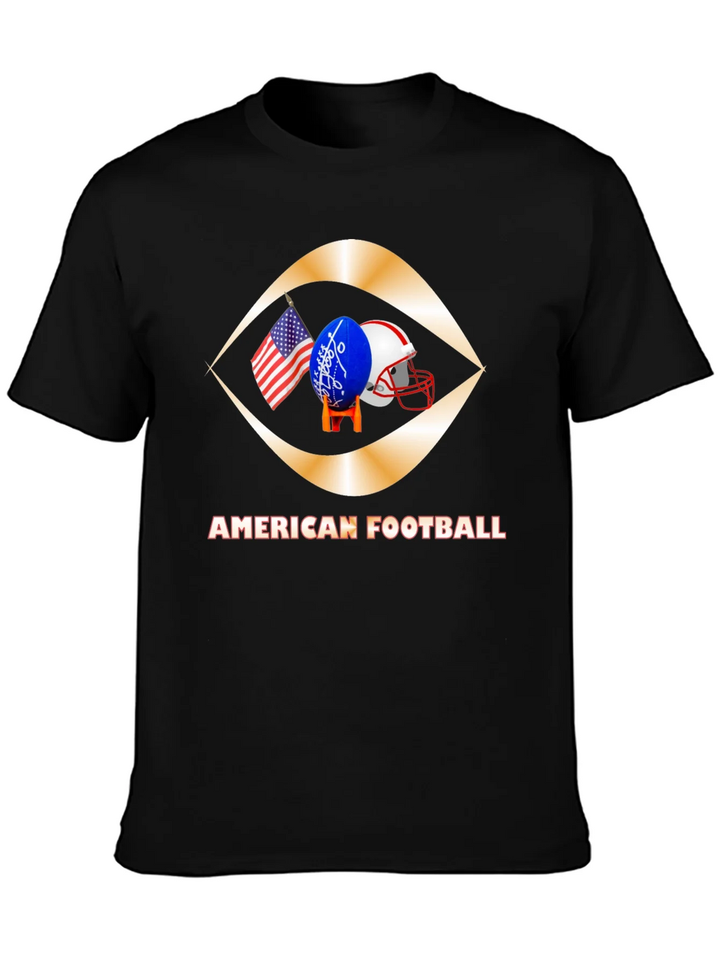 American Football Graphic T-Shirt