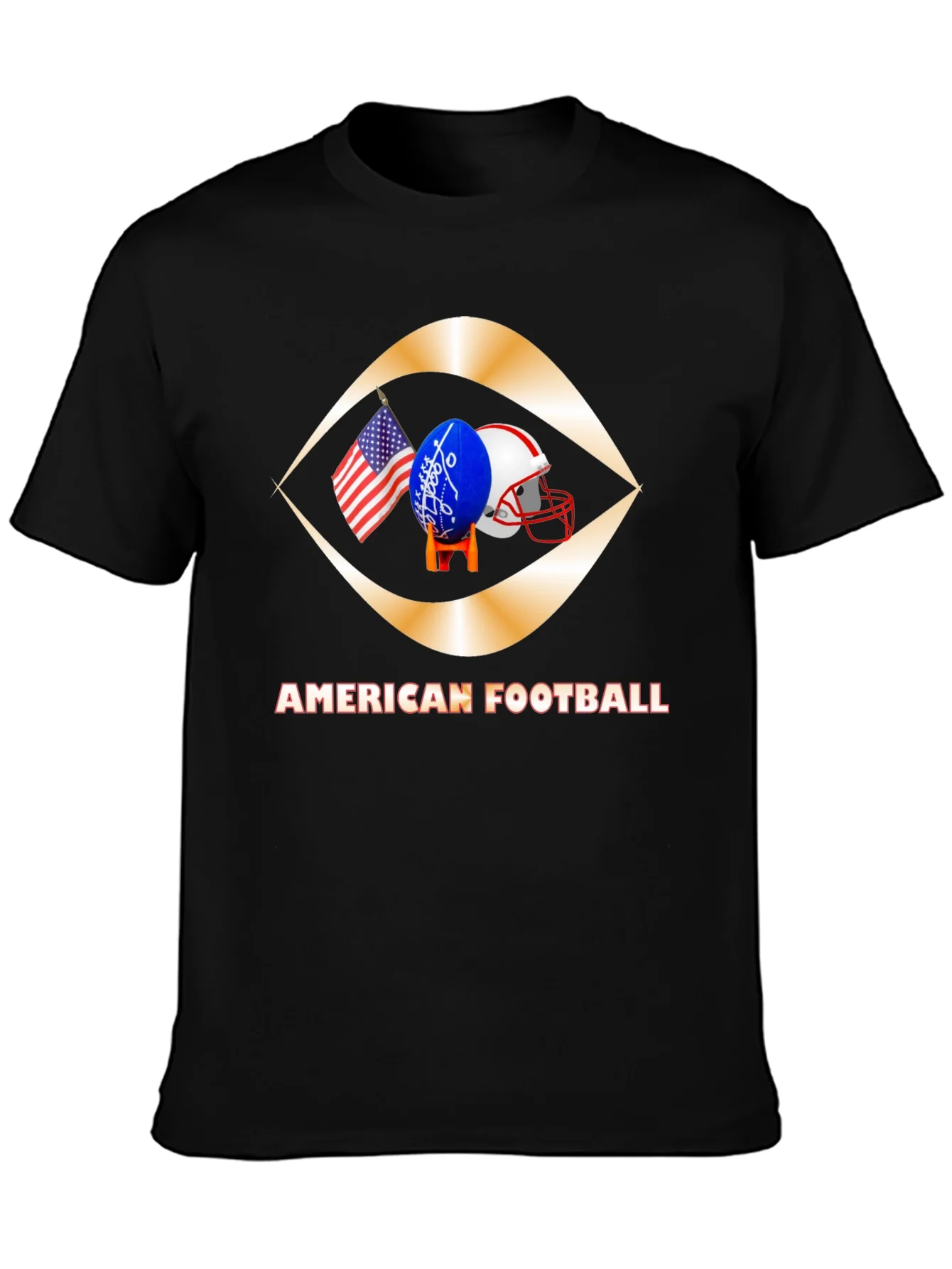 American Football Graphic T-Shirt